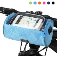 Lixada Wasserdichte Fahrradlenker-Tasche Fahrrad-Fronttasche Touchscreen-Telefonhalter-Tasche Packung Schultertasche MTB-Fahrrad-Aufbewahrungstasche Packtasche