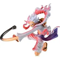 Banpresto One Piece Battle Record Collection PVC Statue Monkey D. Luffy Gear5 Special Version 13 cm
