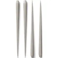 STOFF Nagel - Large taper candles by Ester & Erik, 4 pcs - Sand