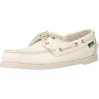 Sebago Docksides, Full-Grain Leather, white, Men 7000H00-911 46