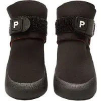 PAIKKA Hundeschuhe "Dog Shoes" schwarz - 2er Pack, Größe: 4