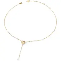 GUESS JUBN06007JWYGT/U Damen-Kette Pavé Herz Y Goldfarben