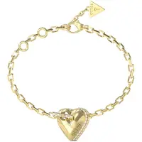 GUESS JUBB06074JWYGS Damen-Armband Herz Goldfarben