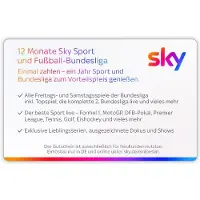 Sport & Fussball-Bundesliga 12 Monate Digital Code