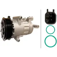 Hella Klimakompressor 12 V Ø 127 mm Thermo-Expertise für u.a. FORD TRANSIT