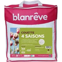 Blanreve Couette 4 Jahreszeiten 420 gr/m² - - 240 x 220 cm - Weiß