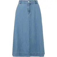 s.Oliver Skirts Blue Denim Größe: 38 | Midiröcke Outlet | Damen | Blau