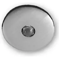 C-Light 10er Set - LED Sternchen 40 mm alu geb. / gelb - (inkl. 6 VA Trafo)