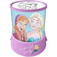 Kids Licensing Frozen Led-zylinderprojektorlicht Rosa Rosa One Size