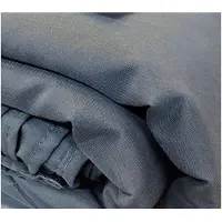 Markenlos 2 Seitenteile aus Polyester mit Fenster 300x195cm für Pavillon 3x3m in Anthrazit RAL 7012 wasserdicht