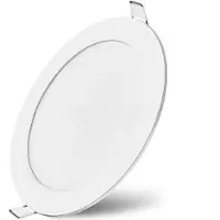 Braytron 9W LED Panel Einbaustrahler Spot Einbauleuchte Kaltweiß (6500K) 720 Lumen Deckenleuchte Rund