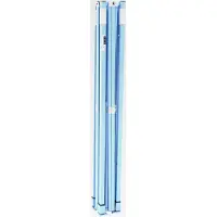 Markenlos Faltbares Partyzelt 3x4 m, blau, Stahlrahmen & 600D-Oxford-Dach, UV-/wasserbeständig – geeignet für Hochzeiten, Partys, Grillen, Camping & Festivals