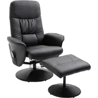SUGIFT Relaxsessel Hocker Drehbar Fernsehsessel 10 Massagepunkte Fernbedienung