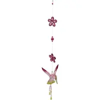Formano Hängedeko Eisvogel Kolibri rosa L. 40cm aus Acryl F25