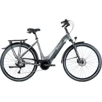 Puch E-Bike "C 5.3 City – Bosch Performance Line Motor & 500Wh PowerTube Akku" Gr. 53, titaniumgrau, schwarz, matt, Elektrofahrräder, 53cm, 28 Zoll (71,12cm), E-Bike
