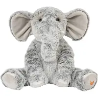 Wrendale Designs Wrendale - PLUSHM015 - Winnie Junior, Elefant, Plüsch, 18cm x 17cm x 14cm
