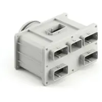 Aereco Wetterfeste Anschlussbox SL VSA ? DN 400/355 ? 560x330 mm ? für Wickelfal...