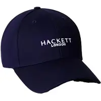 Hackett London für Herren. HM0400074 Contrast Brand navy Mütze (OSFA), Lässig, Baumwolle, Marine