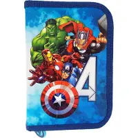 St. Majewski Feder-Mäppchen Kinder Avengers Jungen Federmappe Etui Hulk Thor Ironman Captain America