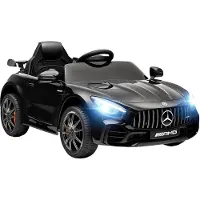 AIYAPLAY Kinder Elektroauto 12V Kinderauto mit 2,4G Fernbedienung Musik 3-5 km/h