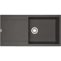 Franke Maris MRG 611-97 XL Einbauspüle Schiefergrau Fragranit Unterschrank ab 60 cm Druckknopf - inkl.