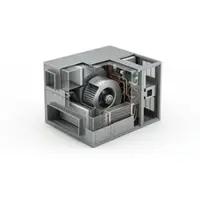 Aereco Anschlussbox VSA.ABXW.280.L ? DN 280 ? 50 mm Dämmung ? Wetterfest & Schal...
