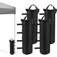 BundiGlassware 4er Setsandsäcke für Pavillon Dicke 800D Oxford Gewichte zum Befüllen Verstärkte Sandsack Beschwerung für Pavillon, Zelt Garten
