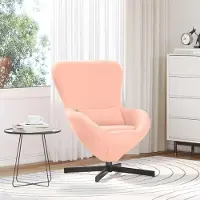 vidaXL "2026 Promotion" EierSessel/Einzelsofa/TV-Sessel - Rosa 63 x 73 x 90 cm Stoff - CouchSessel - CC25914