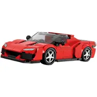ReoBrix 828 Sportwagen 1:24 Klemmbaustein Auto 298 Teile ab 14