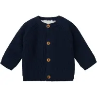 Noppies Strickjacke Nevers in Black Iris | Gr.: 56