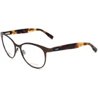 HUGO HG 0312 53/17/140 Mattschwarz Havana Edelstahl Damenbrille HG 0312