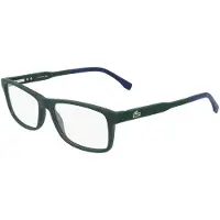 Lacoste L2876 53/15/145 Brille Grün matt Injektionskunststoff HERREN L2876