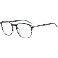 HUGO BOSS Hugo HG 1378/G 52/20/145 Graue gestreifte blaue Acetatrahmen Herren HG 1378/G