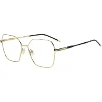 HUGO BOSS BOSS 1946 56/15/140 Brille Schwarz Gold Metallrahmen DAMEN BOSS 1946