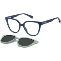 Polaroid Kids Polaroid Kinderbrille PLD D852/C 47/15/130 Teal Polyamidrahmen JUNIOR PLD D852/C