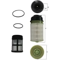 MAHLE ORIGINAL Kraftstofffilter KX 602KIT