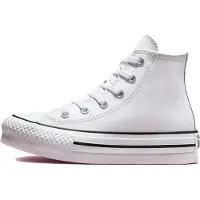 Converse CHUCK TAYLOR ALL STAR LIFT PLATFORM LEATHER Weiß