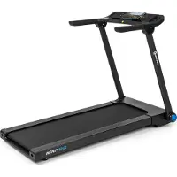 Capital Sports Laufband, Walking Pad mit Bluetooth-Lautsprechern, LED-Touch Control, Laufband für Zuhause Klappbar, Treadmill mit Dynamischer Federung, Pulsfunktion, Laufbänder Klappbar, 16km/h