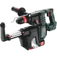 Metabo Akku-Kombihammer KH 18 LTX 28 BL Q Set ISA mit integrierter Staubabsaugung und -Quick-W