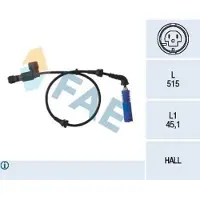 FAE ABS Sensor Raddrehzahl Vorne Links für BMW 3 Limousine (E46) 78014