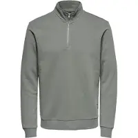 Only & Sons Sweatshirt "ONSCERES HALF ZIP SWEAT", Baumwollmischung, regular fit