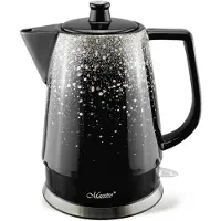 Maestro MR-074 silberner Keramik-Wasserkocher (MR-074-SILBER)