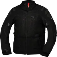 IXS Tourster-Big Air 1.0 Mesh Motorrad Textiljacke, schwarz, XL