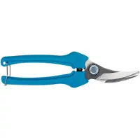Bahco Gartenschere 10 mm Schneidkapazität lange Bypass Klingen Farbe blau