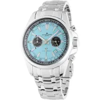 Jacques Lemans Chronographen Liverpool Steel Light Blue