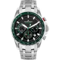 Jacques Lemans Chronographen Liverpool Sport Silver Black Dial 42mm III