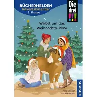 Sonstige Verlage Die drei !!!, Bücherhelden 2. Klasse, Adventskalender, Wirbel um das Weihnachts-Pony