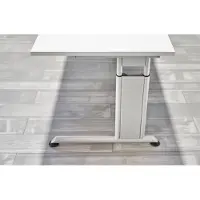 Hjh OFFICE PRO ZENO ZSSB S | Seitenblende einliegend - Silber