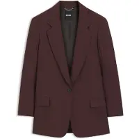 BOSS Relaxed-Fit Blazer aus Schurwoll-Mix Grösse 42