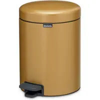 Brabantia NewIcon, 5 l, Rund, Stahl, Gold, Belgien, 20,5 cm